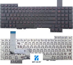 Bàn phím laptop Asus ROG G751 G751J G751JM G751JT G751JL G751JY – LED đỏ