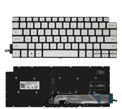 Bàn phím laptop Dell Vostro 5390 5490 5491 7490 Latitude 3301 Vostro 3400 Gen 11 màu bạc – Có đèn, bảo hành 6 tháng