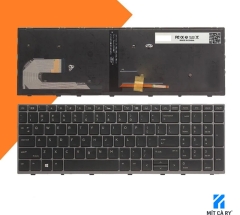 Ban Phim Laptop HP Elitebook 850 G5 G6 855 G5 Zbook 15u G5 Zin Co Den Thay Nhanh
