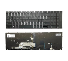 Bàn phím laptop HP ZBook 15 G5 có chuột đỏ TrackPoint, đèn nền LED – Zin, thay lấy liền