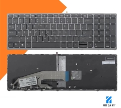 Bàn phím laptop HP Zbook 15 G3 G4 17 G3 G4 – Có khung chuột đèn – Giao toàn quốc