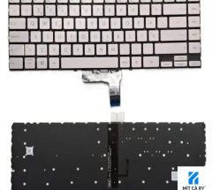 Bàn phím laptop Asus ZenBook 14 UX425 UX425EA UM425 U4700 màu bạc LED – Giao hàng toàn quốc