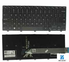 Bàn phím laptop Dell Inspiron 3441 3442 3443 3445 3446 3451 3452 3458 3459 3462 3476 5442 5443 5445 5447 5448 5451 5455 5458 5459 5468 7447, Vostro 3449 3467 3468 3478, Latitude 3450 3460 3470 3480 (LED)