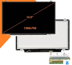 Màn hình laptop Asus U40 U41 U43 U45 U46 U47 U80 UL80 X401 X402 X450 X453 K450 K455 thay nhanh rõ nét