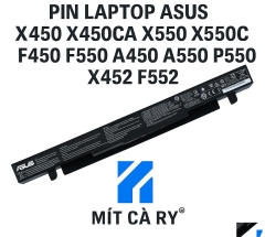 Pin laptop Asus X450 X450CA X550 X550C F450 F550 A450 A550 P550 X452 F552 dùng bền bảo hành rõ ràng