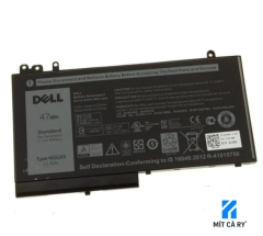 Pin laptop Dell Latitude 3150 3160 E5250 E5470 E5570 NGGX5 47Wh