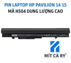 Pin Laptop HP Pavilion 14 15 HS04 Dung Lượng Cao | Mít Cà Ry