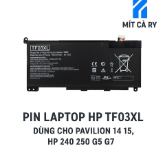 Pin Laptop HP TF03XL dùng cho Pavilion 14 15, HP 240 250 G5 G7