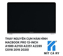 Thay nguyên cụm màn hình MacBook Pro 13 inch A1989, A2159, A2251, A2289 (2018–2020)